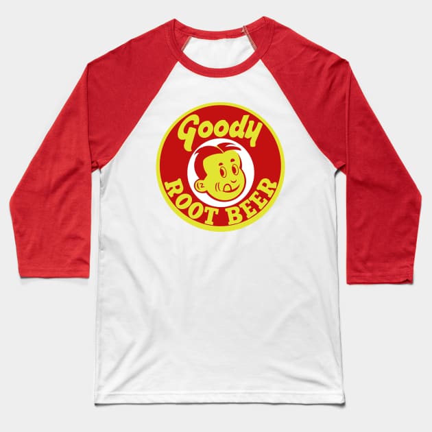 Good Ole Vintage Root Beer Baseball T-Shirt by flimflamsam